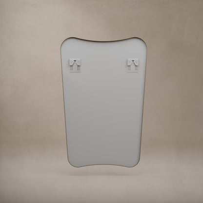 Origins Living Delphine Mirror 60 X 90cm Brushed Brass - Hot Tub Shop