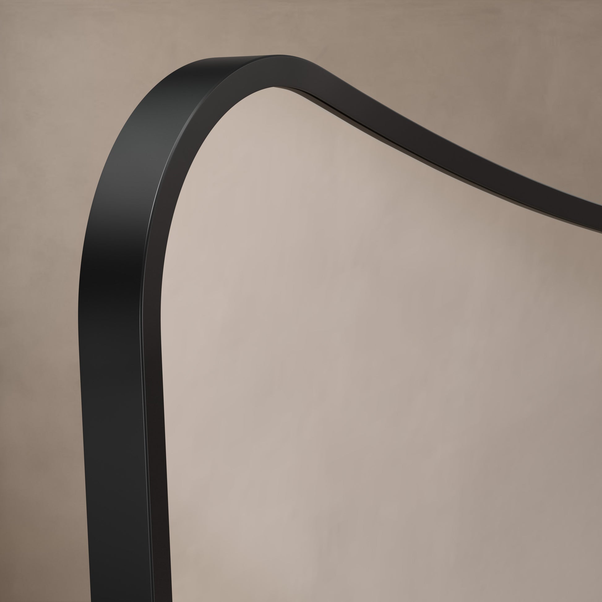 Origins Living Delphine Mirror 60 X 90cm Matt Black - Hot Tub Shop
