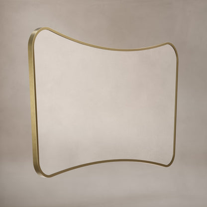 Origins Living Delphine Mirror 120 X 70cm Brushed Brass - Hot Tub Shop