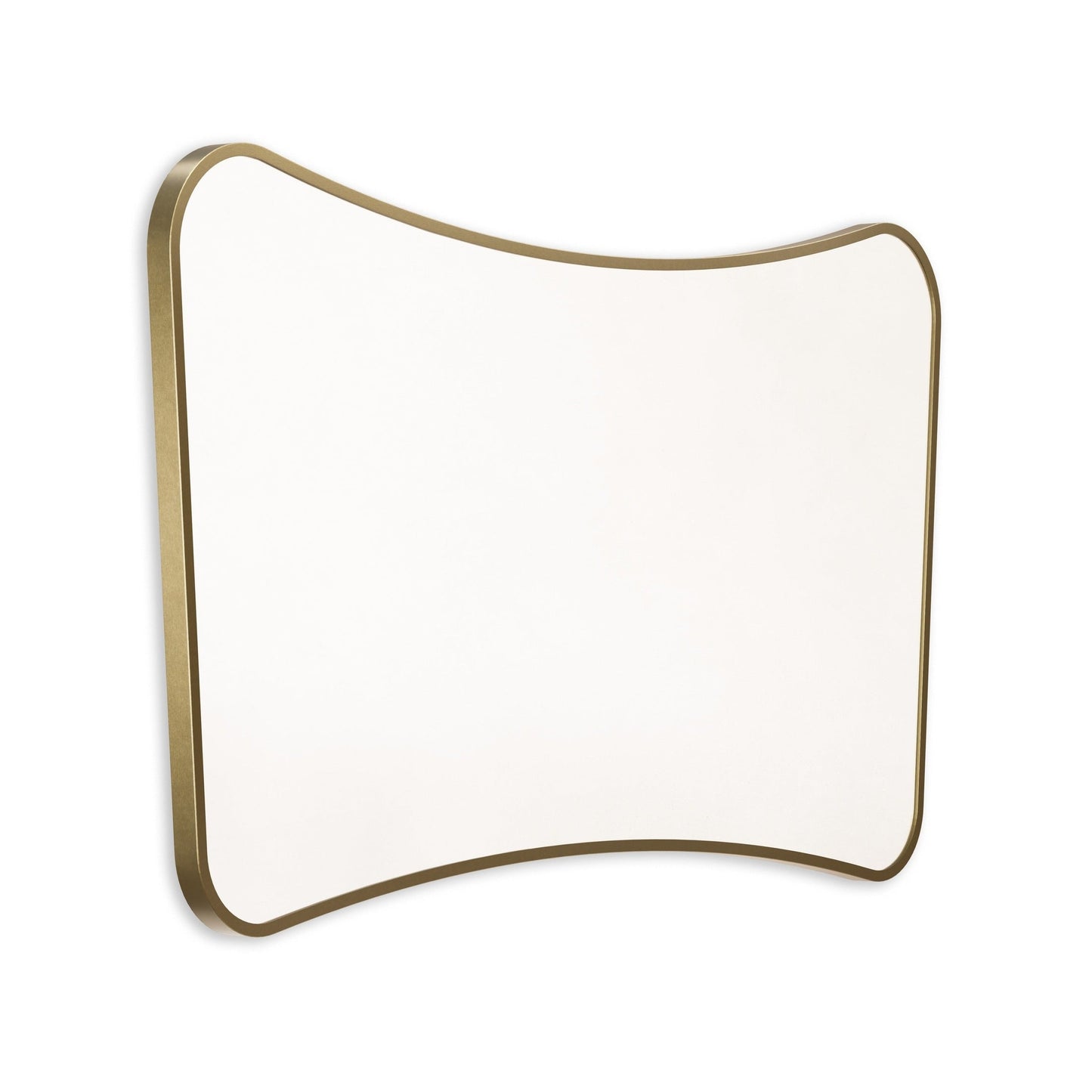 Origins Living Delphine Mirror 120 X 70cm Brushed Brass - Hot Tub Shop