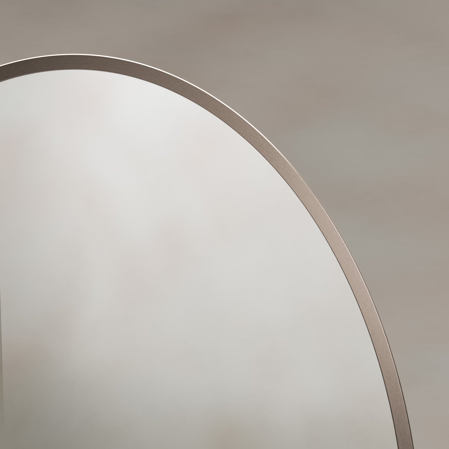 Origins Living Delphine Oval Mirror 55 X 80cm Brushed Bronze - Hot Tub Shop