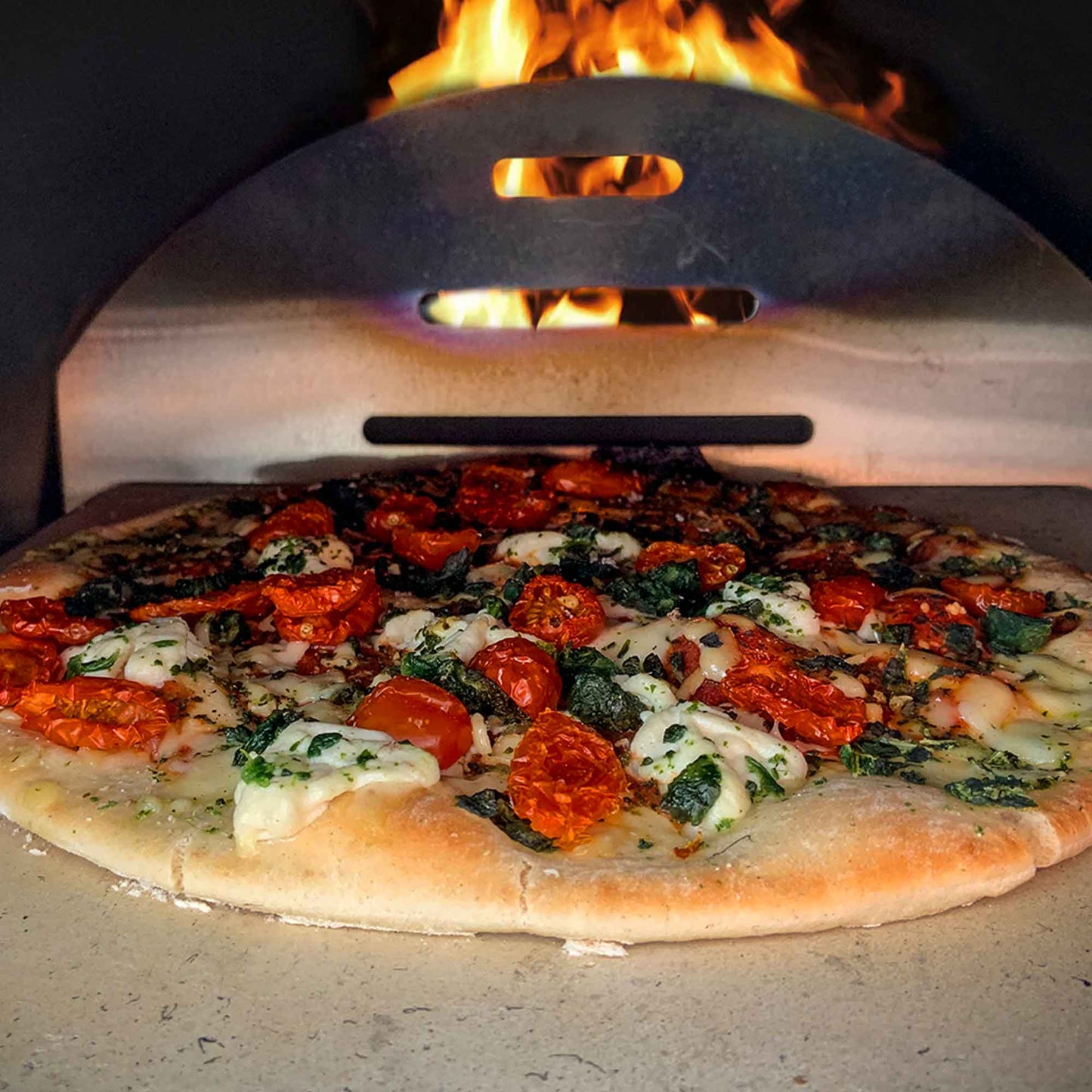 Wood-Fired 14" Pizza Oven and Smoking Oven with Pizza Peel & Cover - DG218 - Hot Tub Shop