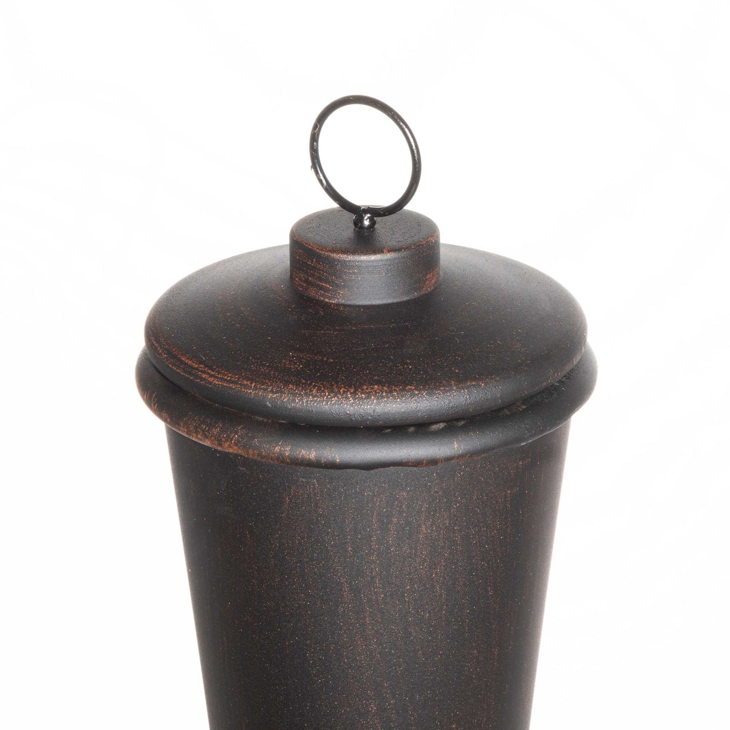 Deluxe 360° Chiminea/Fire Pit/Outdoor Heater inc Fire Poker & Cover - Antique Bronze Finish - DG241 - Hot Tub Shop