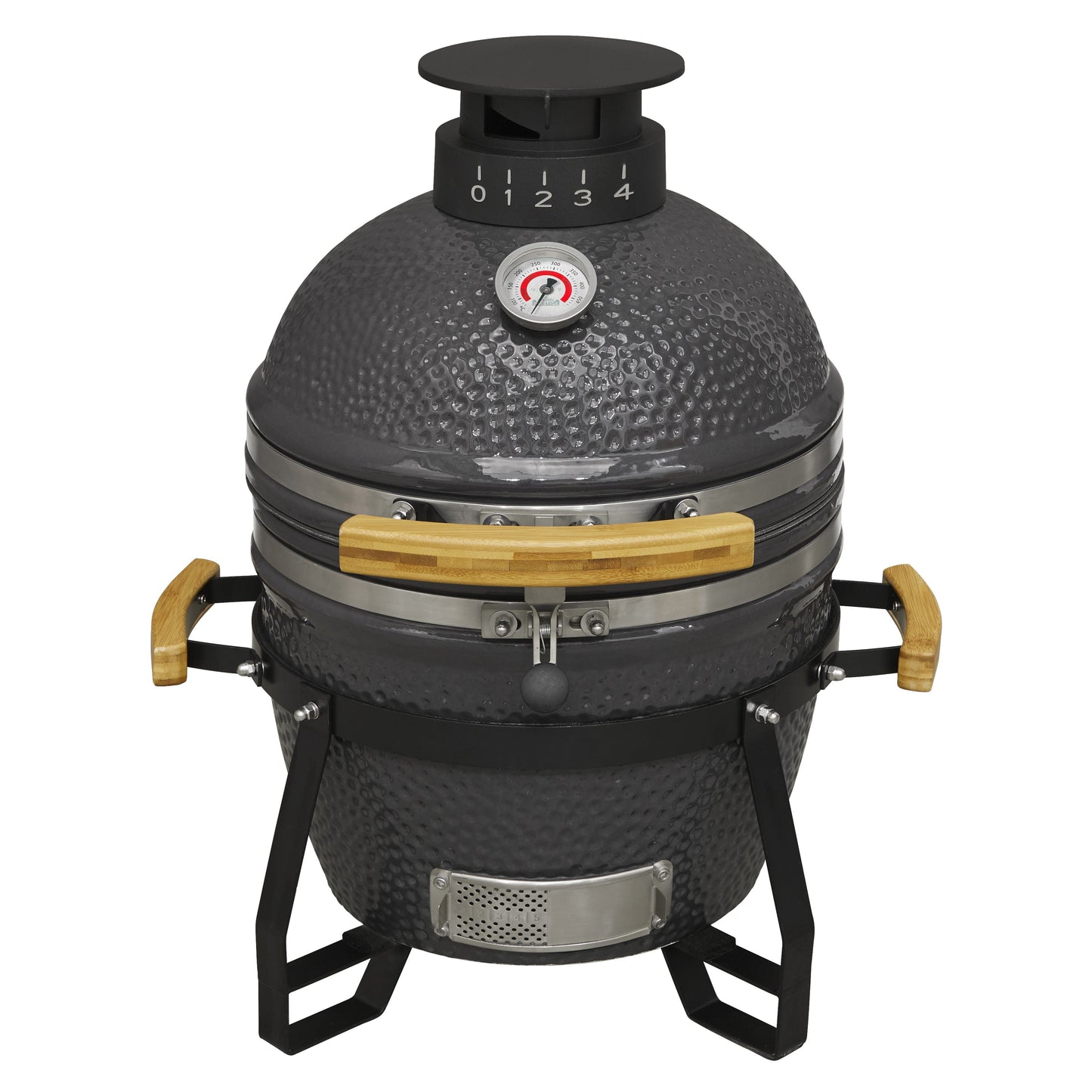Dellonda Deluxe Kamado BBQ Grill, Oven & Smoker