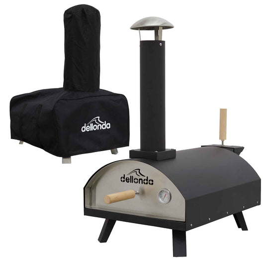 Wood-Fired 14" Pizza Oven and Smoking Oven with Pizza Peel & Cover - DG218 - Hot Tub Shop
