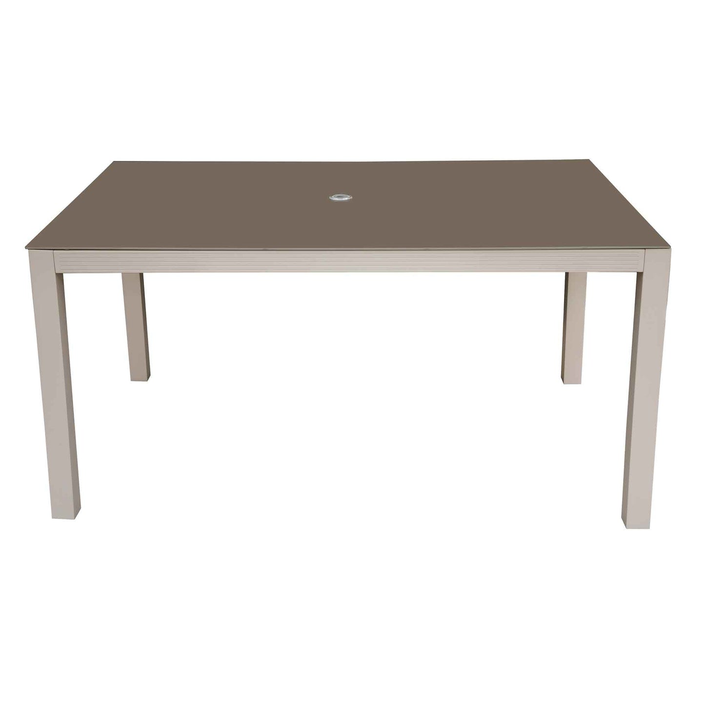 Dellonda Fusion Aluminium Outdoor Dining Table