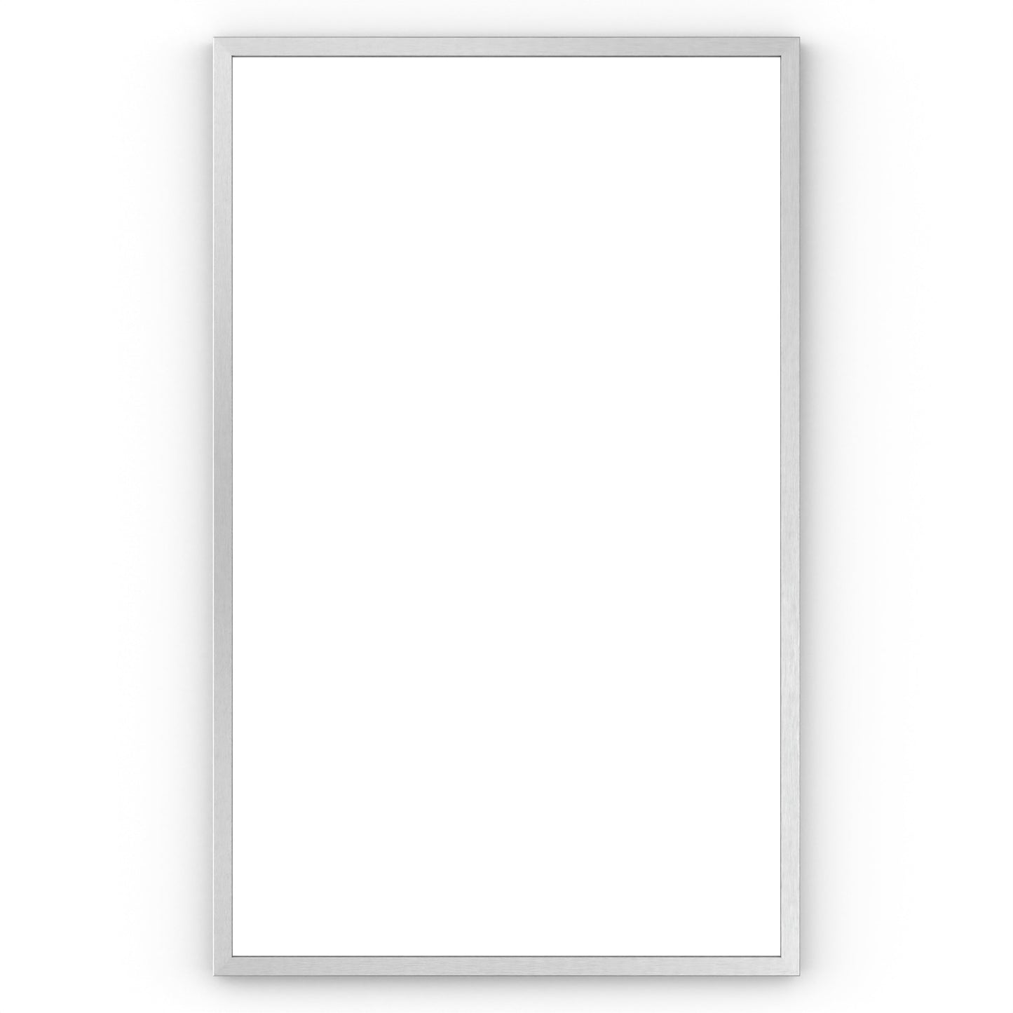 Origins Living Docklands Rectangular Mirror 50x80cm Brushed Stainless Steel