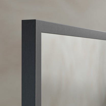 Origins Living Docklands Rectangular Mirror 50x80cm Gunmetal