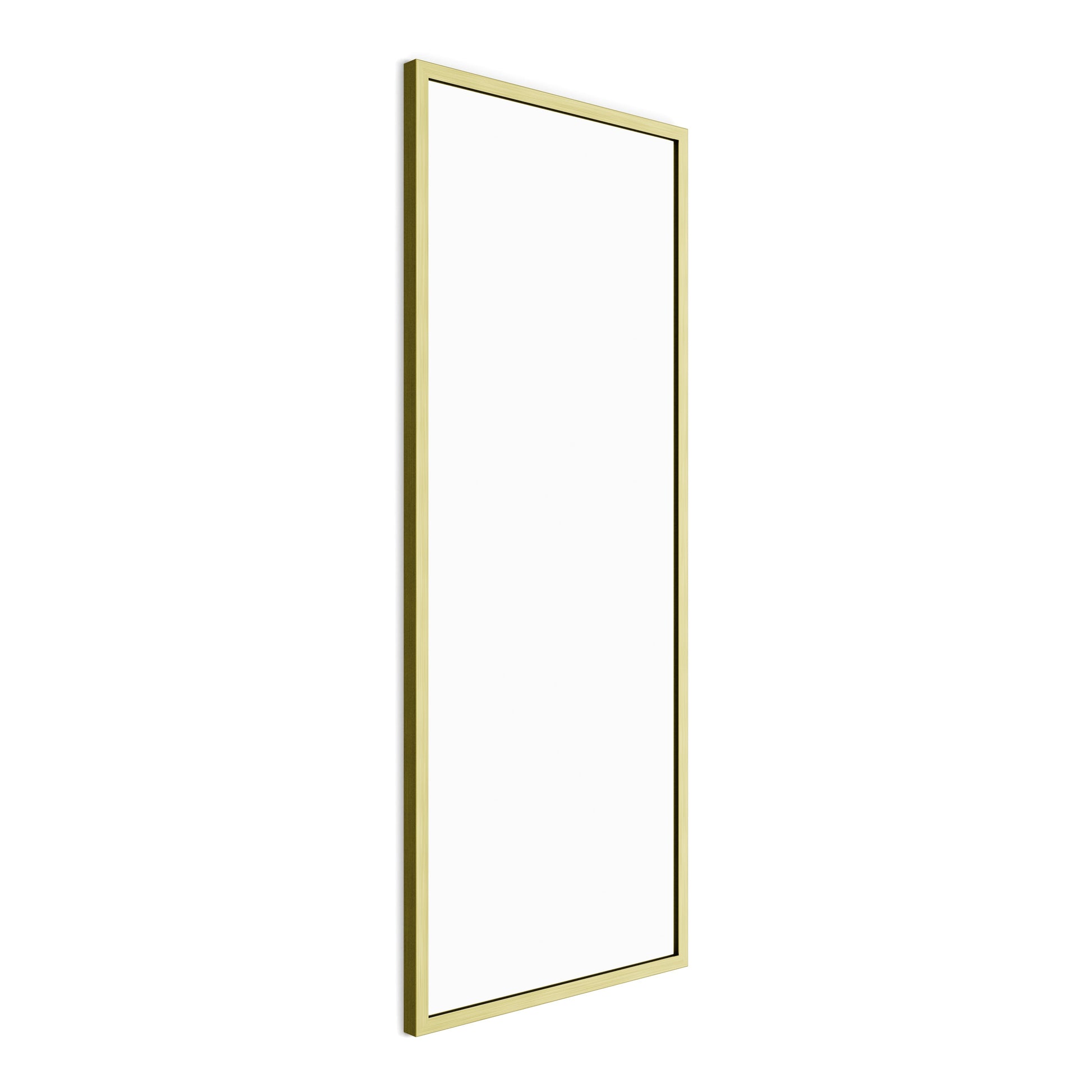 Origins Living Docklands Rectangular Mirror 41 40x100cm Brushed Brass - Hot Tub Shop