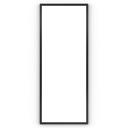 Origins Living Docklands Rectangular Mirror 41 40x100cm Matt Black - Hot Tub Shop