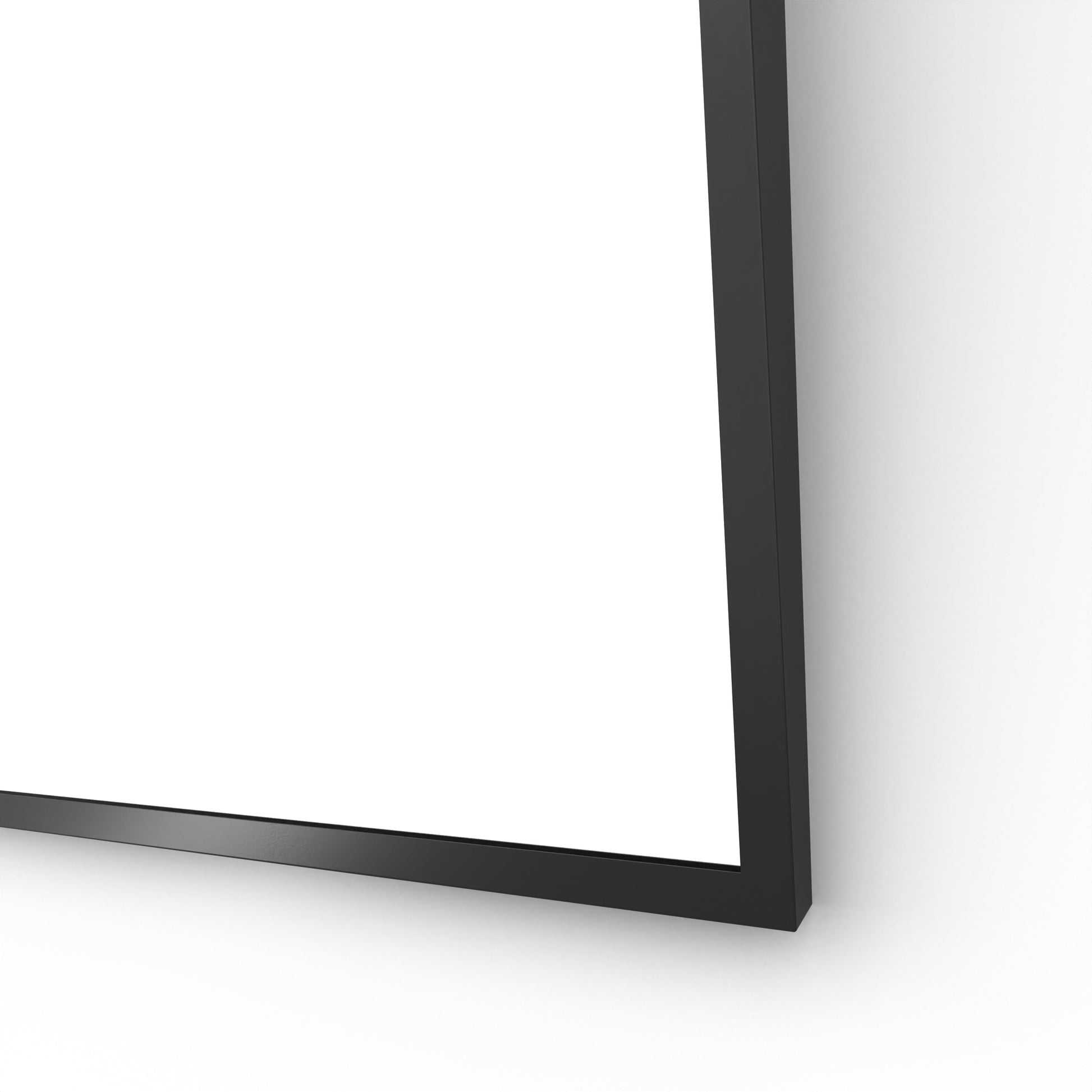 Origins Living Docklands Inclusive Angled Mirror 50x80cm Matt Black - Hot Tub Shop