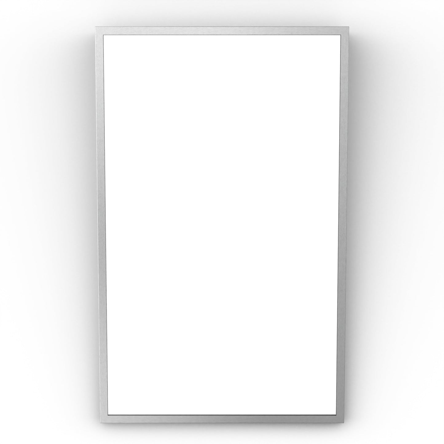 Origins Living Docklands Inclusive Angled Mirror 50x80cm Brushed Stainless Steel - Hot Tub Shop