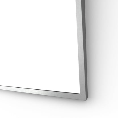 Origins Living Docklands Inclusive Angled Mirror 50x80cm Brushed Stainless Steel - Hot Tub Shop