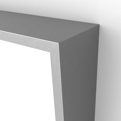 Origins Living Docklands Inclusive Angled Mirror 50x80cm Brushed Stainless Steel - Hot Tub Shop