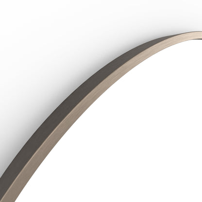 Origins Living Docklands Round Mirror 60cm Brushed Bronze - Hot Tub Shop