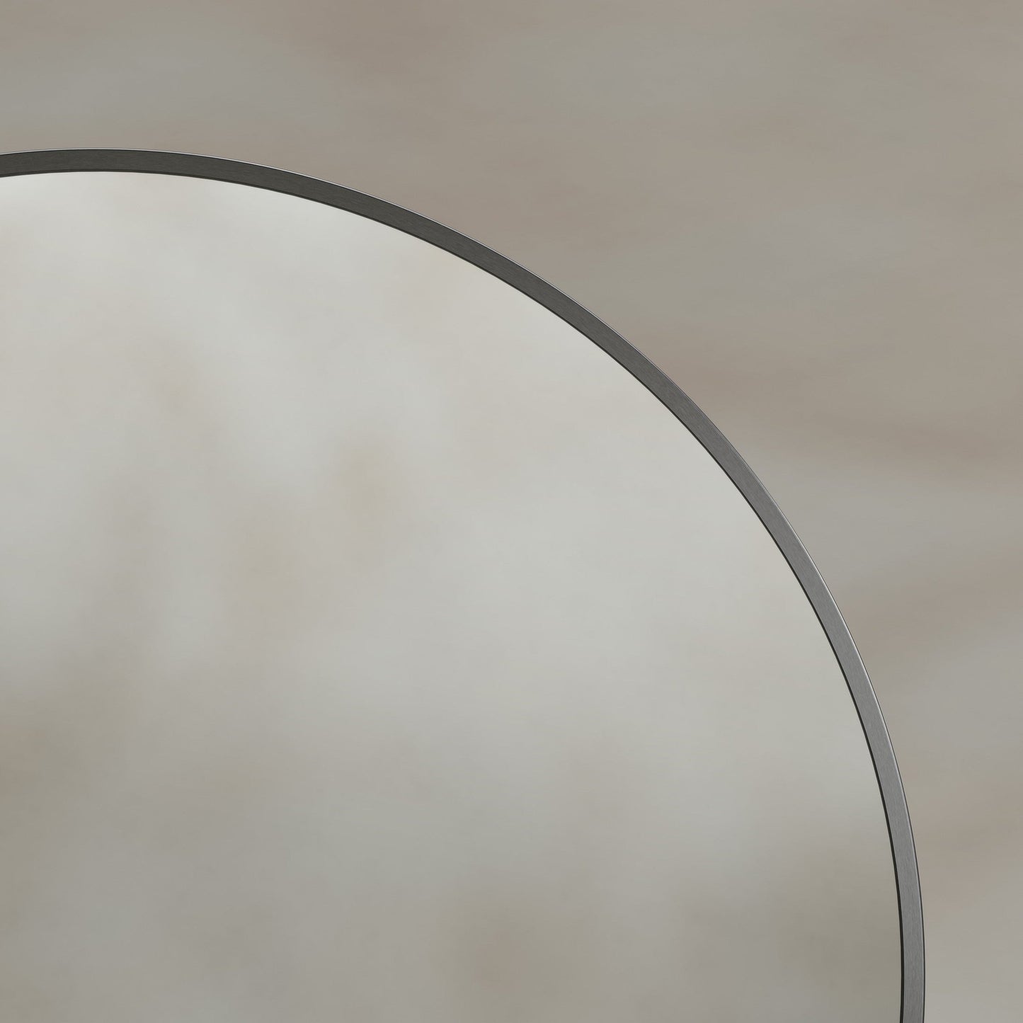 Origins Living Docklands Round Mirror 60cm Gunmetal - Hot Tub Shop