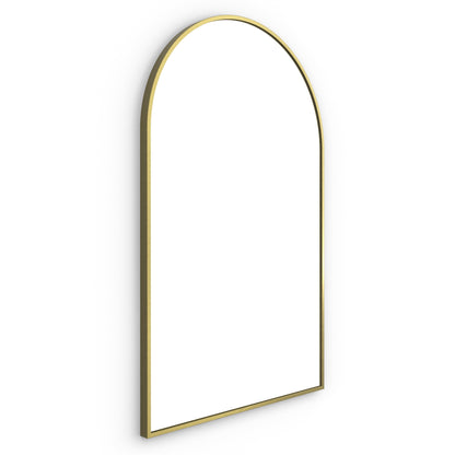 Origins Living Docklands Arch Mirror 50x80cm Brushed Brass