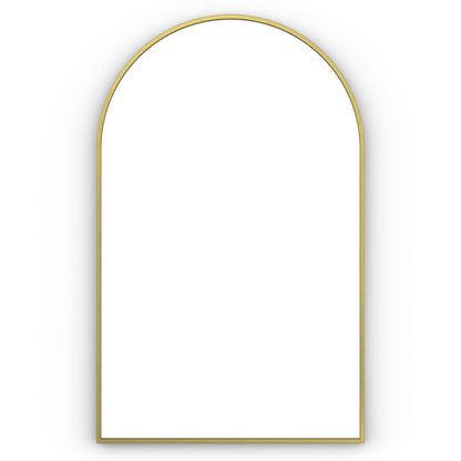 Origins Living Docklands Arch Mirror 50x80cm Brushed Brass