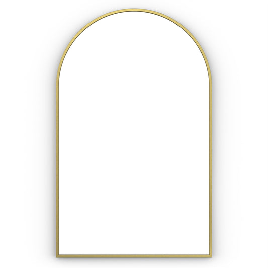 Origins Living Docklands Arch Mirror 50x80cm Brushed Brass