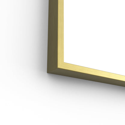 Origins Living Docklands Arch Mirror 50x80cm Brushed Brass
