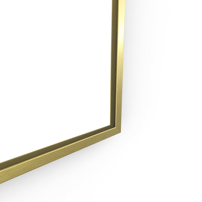 Origins Living Docklands Arch Mirror 50x80cm Brushed Brass