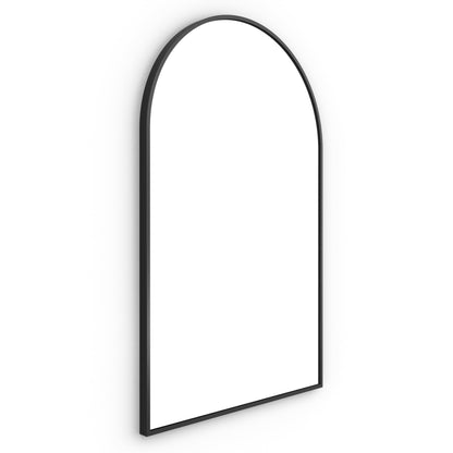 Origins Living Docklands Arch Mirror 50x80cm Matt Black - Hot Tub Shop