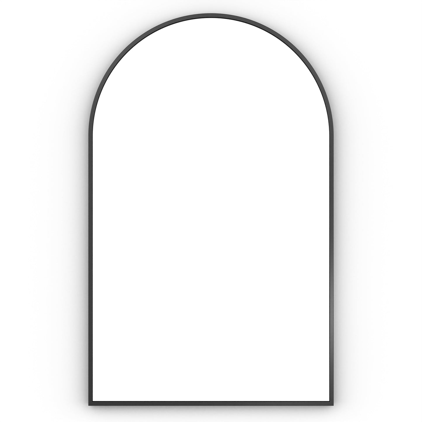 Origins Living Docklands Arch Mirror 50x80cm Matt Black - Hot Tub Shop