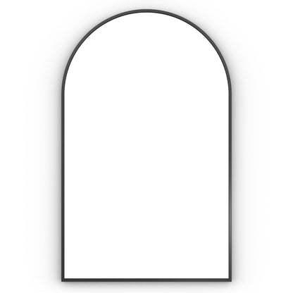 Origins Living Docklands Arch Mirror 50x80cm Matt Black - Hot Tub Shop