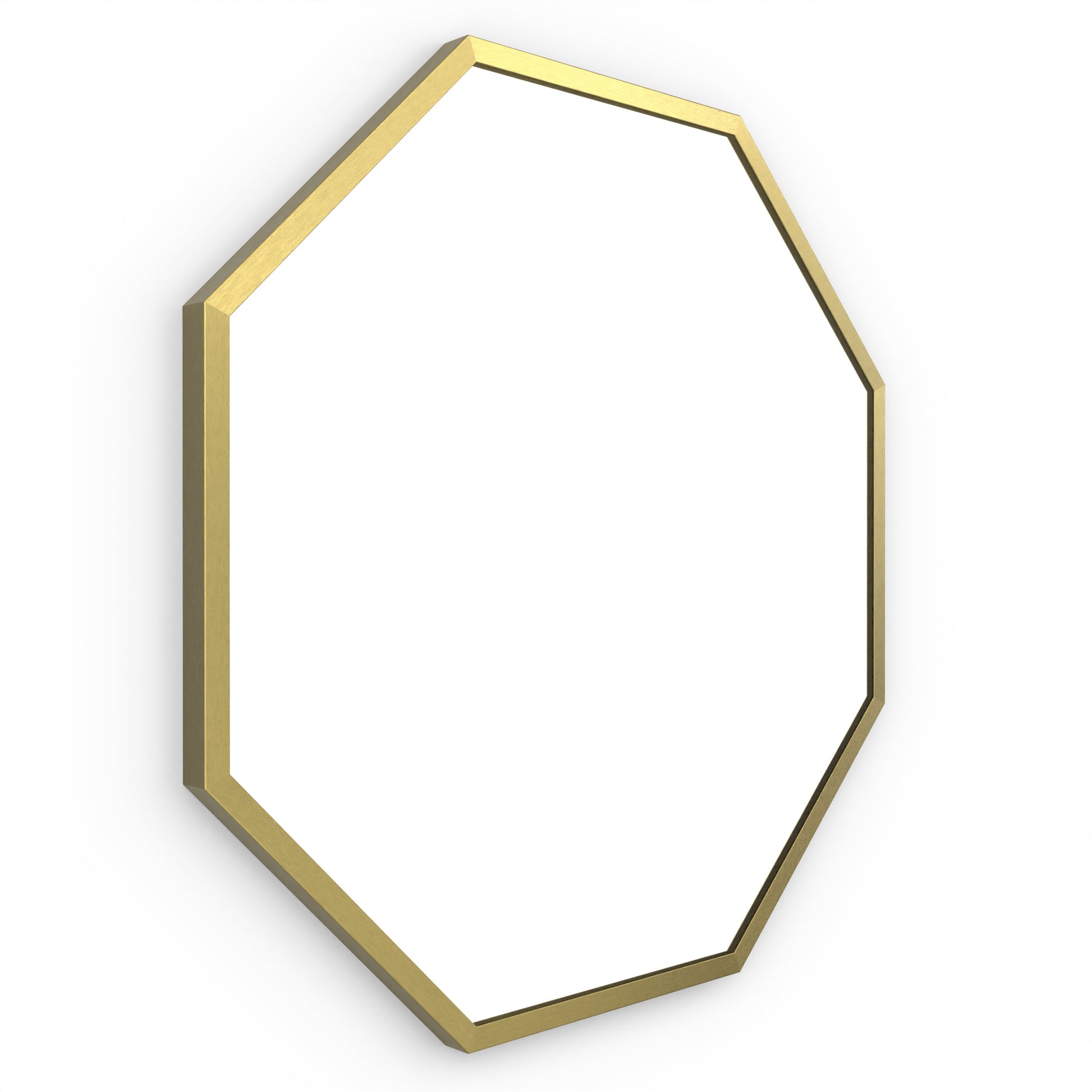 Origins Living Docklands Octagon Mirror 60x60cm Brushed Brass - Hot Tub Shop