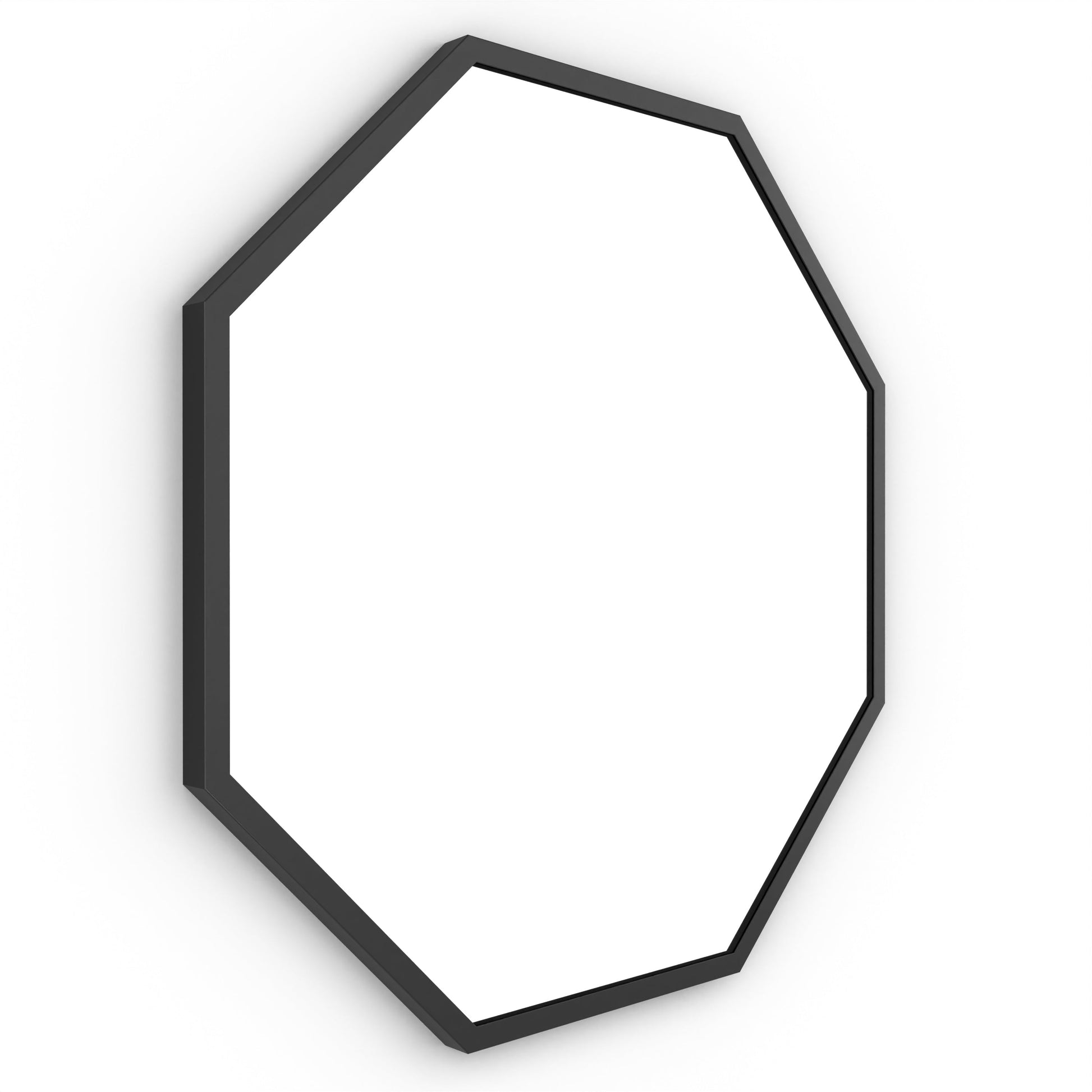 Origins Living Docklands Octagon Mirror 60x60cm Matt Black - Hot Tub Shop