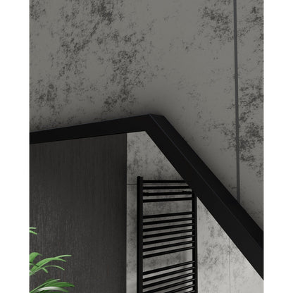 Origins Living Docklands Octagon Mirror 60x60cm Matt Black - Hot Tub Shop