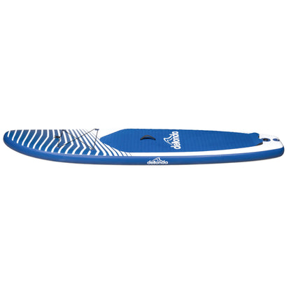 Inflatable Stand Up Paddle Board, SUP, Blue/White, 10'2", Leash, Pump, Carry Bag, DL153 - Hot Tub Shop