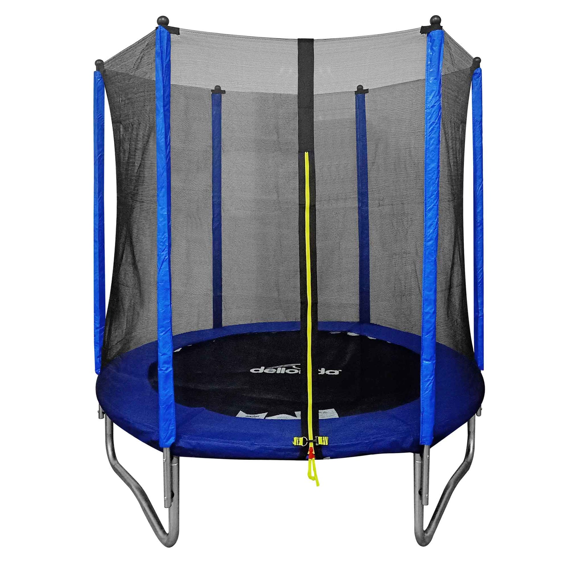 10ft Heavy-Duty Outdoor Trampoline for Kids with Safety Enclosure Net, Includes Anchor Kit & Ladder - DL94 - Hot Tub Shop