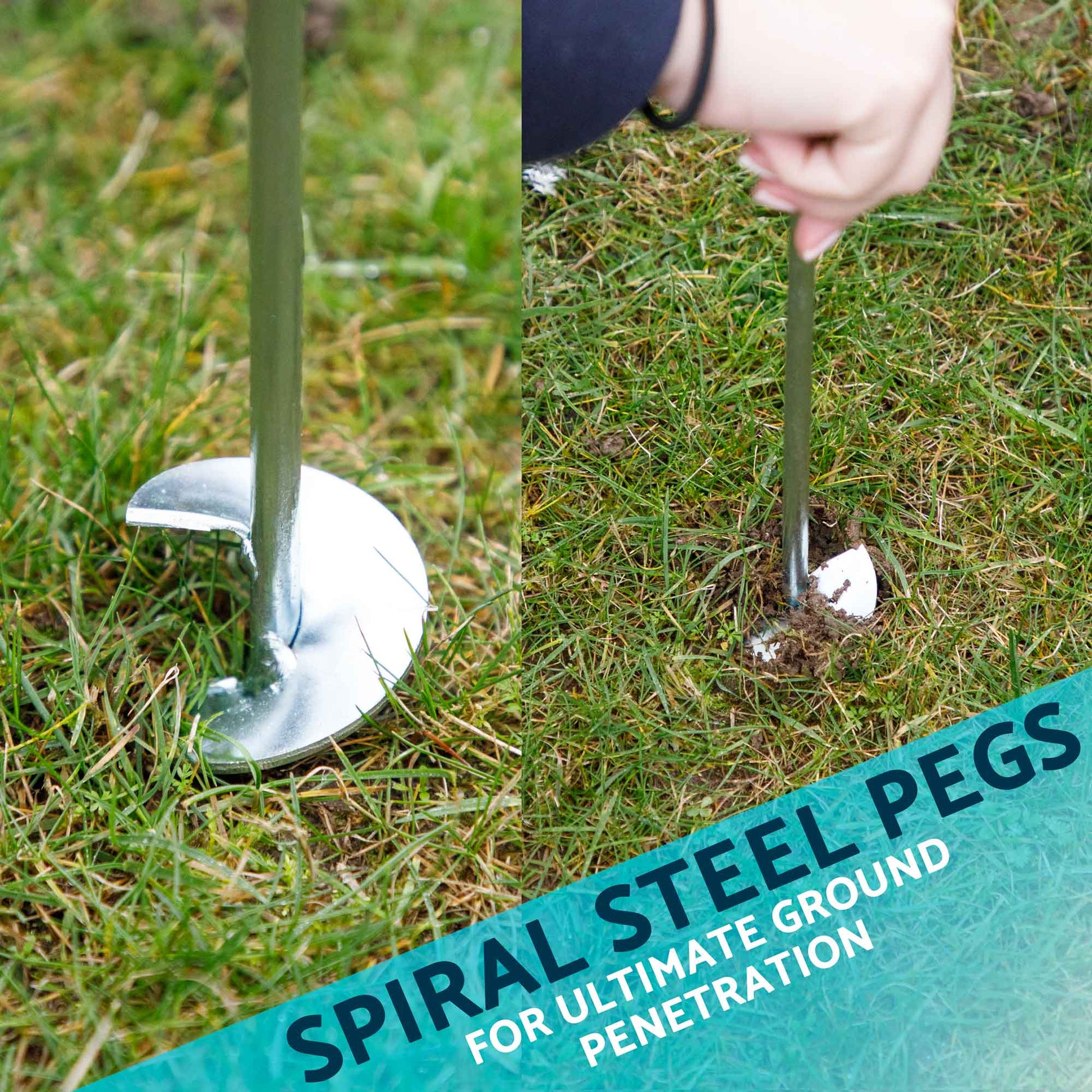 Dellonda Trampoline/Gazebo Universal Anchor Kit - Hot Tub Shop