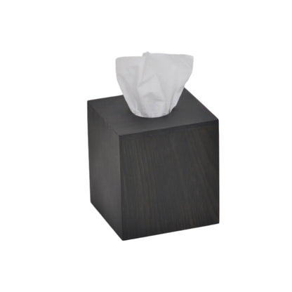 Wireworks Tissue Box Cover Mezza Dark Oak