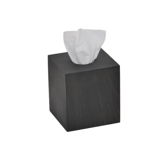 Wireworks Tissue Box Cover Mezza Dark Oak