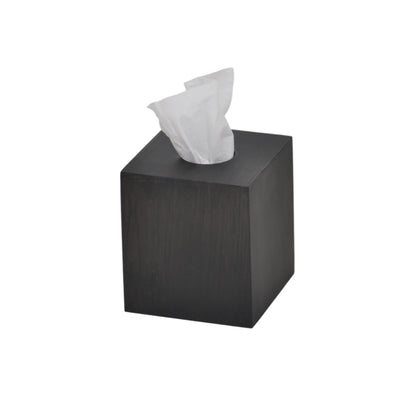Wireworks Tissue Box Cover Mezza Dark Oak
