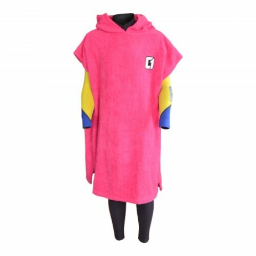Hooded Towel Changing Robe Poncho Kids - Circle One - Hot Tub Shop
