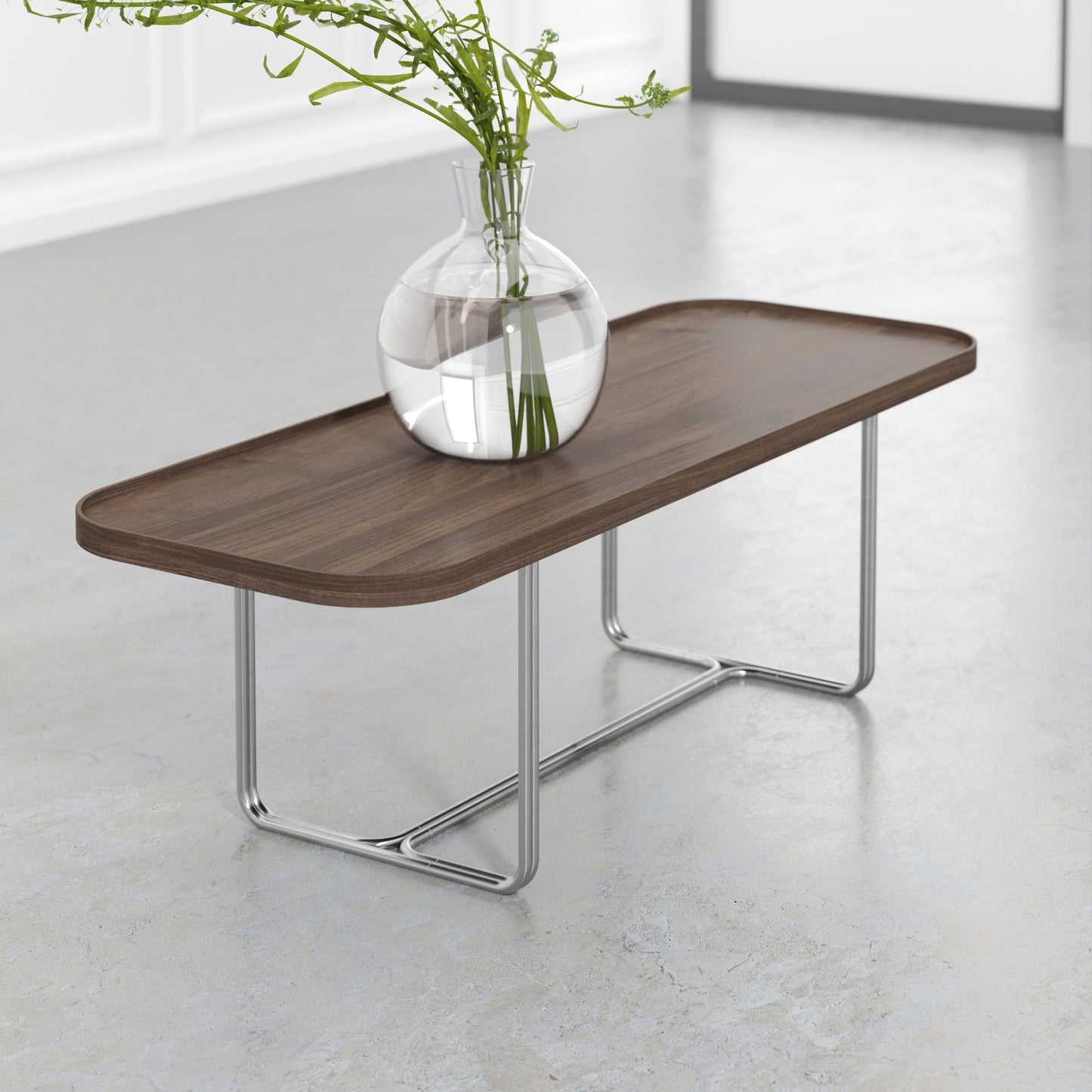 Wireworks Rectangular Table Dt114 Walnut