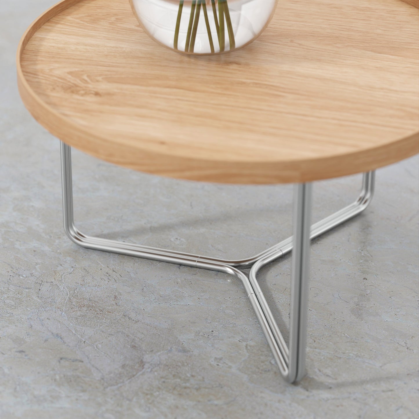 Wireworks Round Table Dt66 Oak