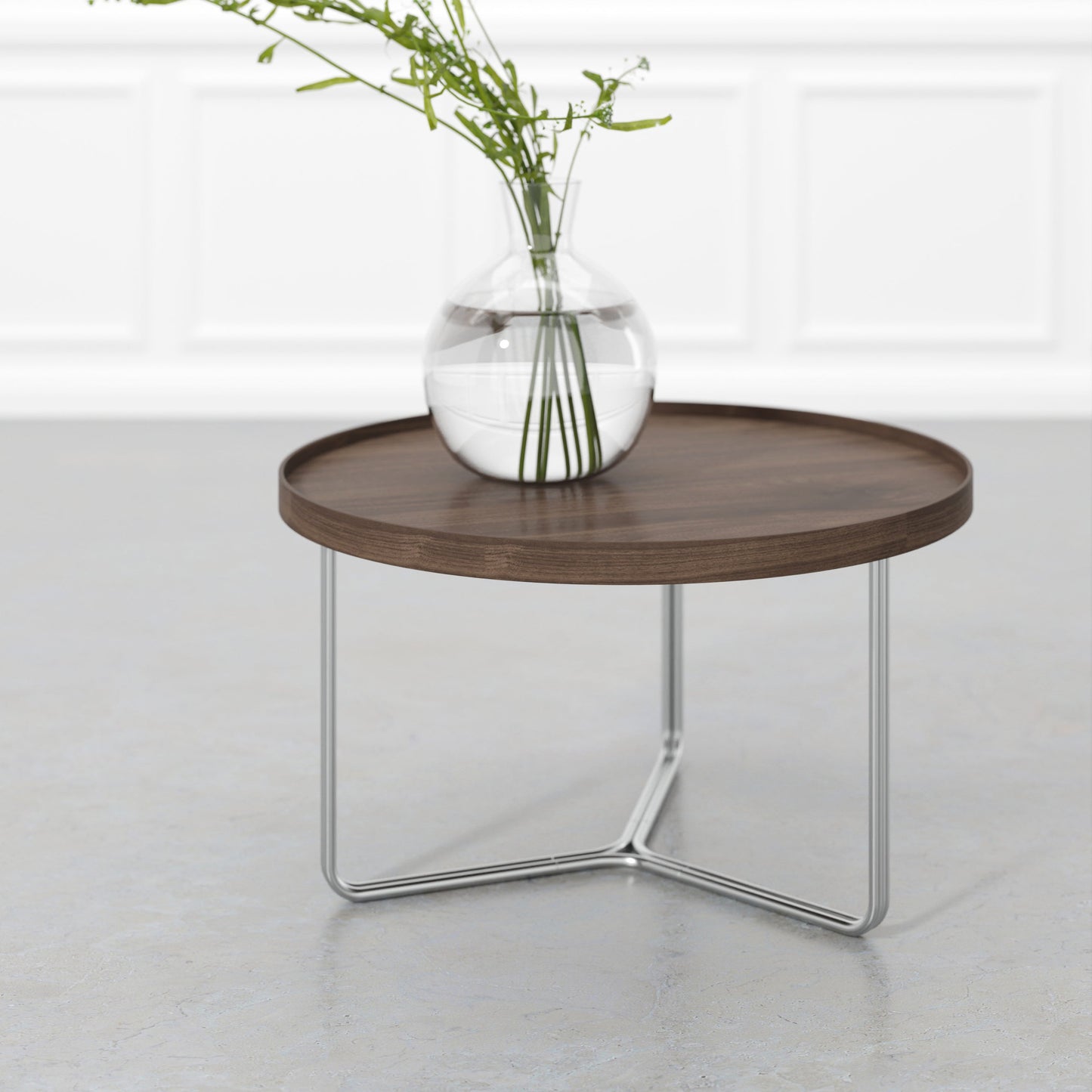 Wireworks Round Table Dt66 Walnut