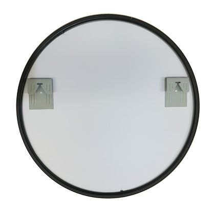 Origins Living Docklands Round Mirror 80cm Matt Black - Hot Tub Shop