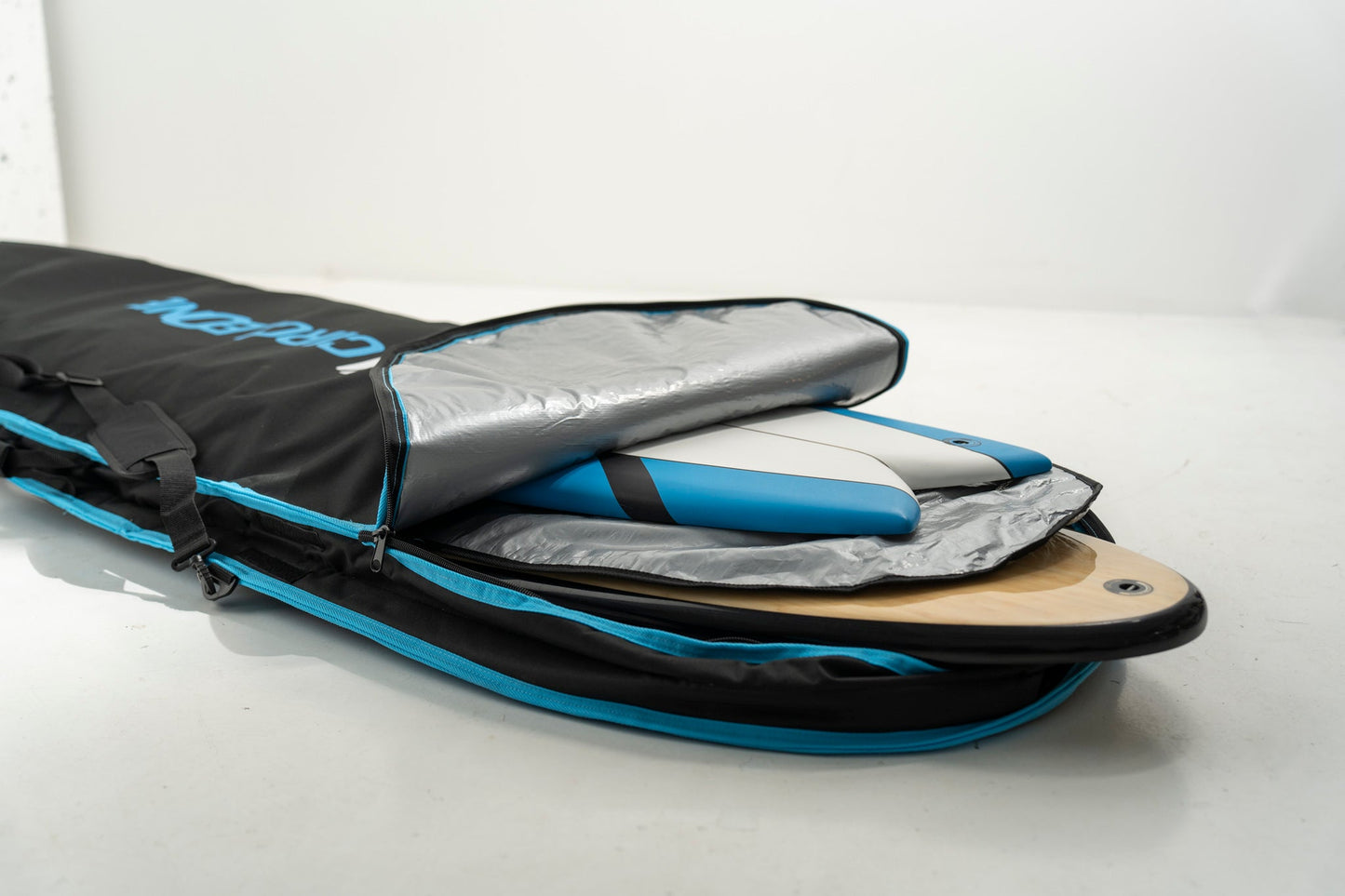 Surfboard Travel Bag - DOUBLE (fits 2 boards) - Circle One - Hot Tub Shop