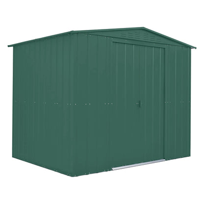 Globel Green Apex Metal Shed