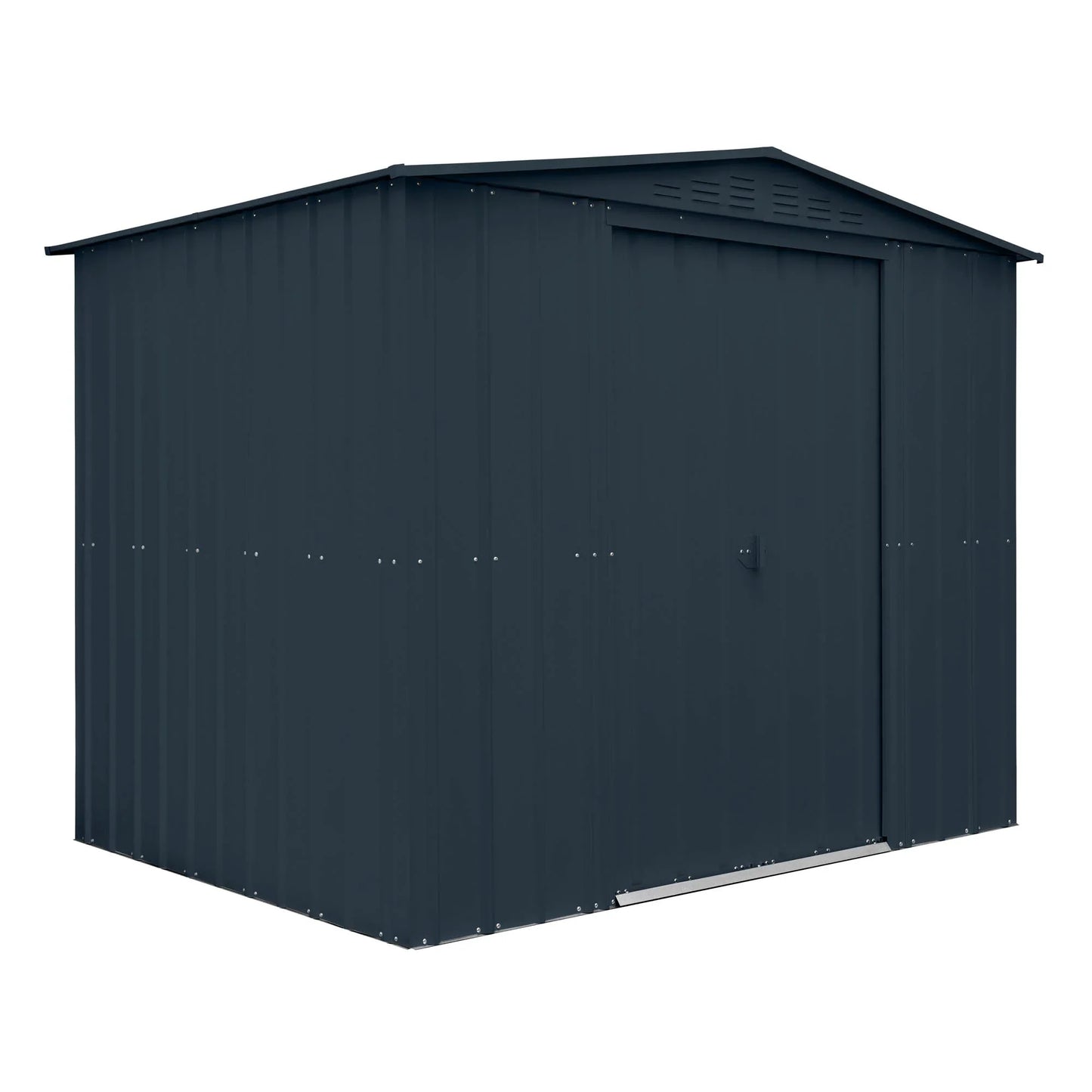 Globel Grey Apex Metal Shed