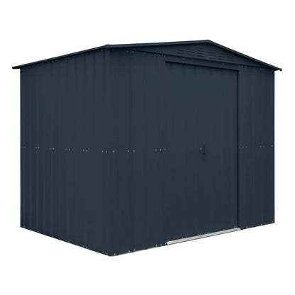Globel Grey Apex Metal Shed