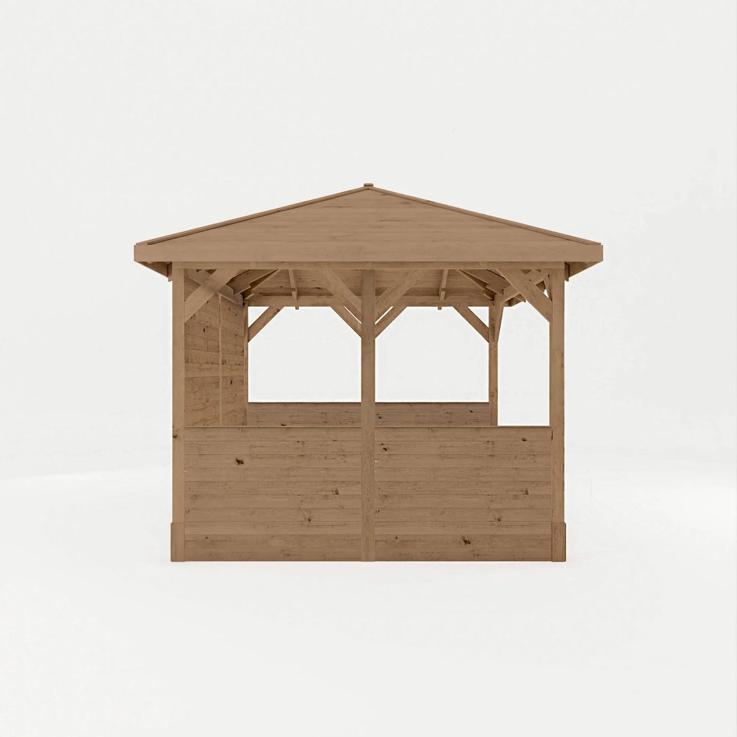 3m x 3m Pressure Treated Gazebo With Panels