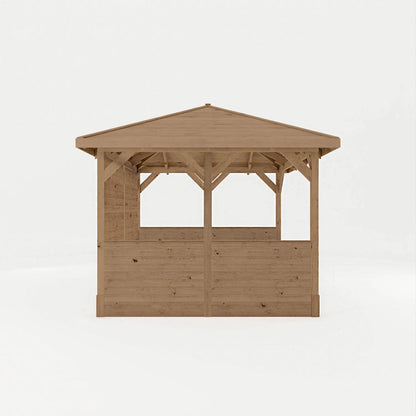 3m x 3m Pressure Treated Gazebo With Panels