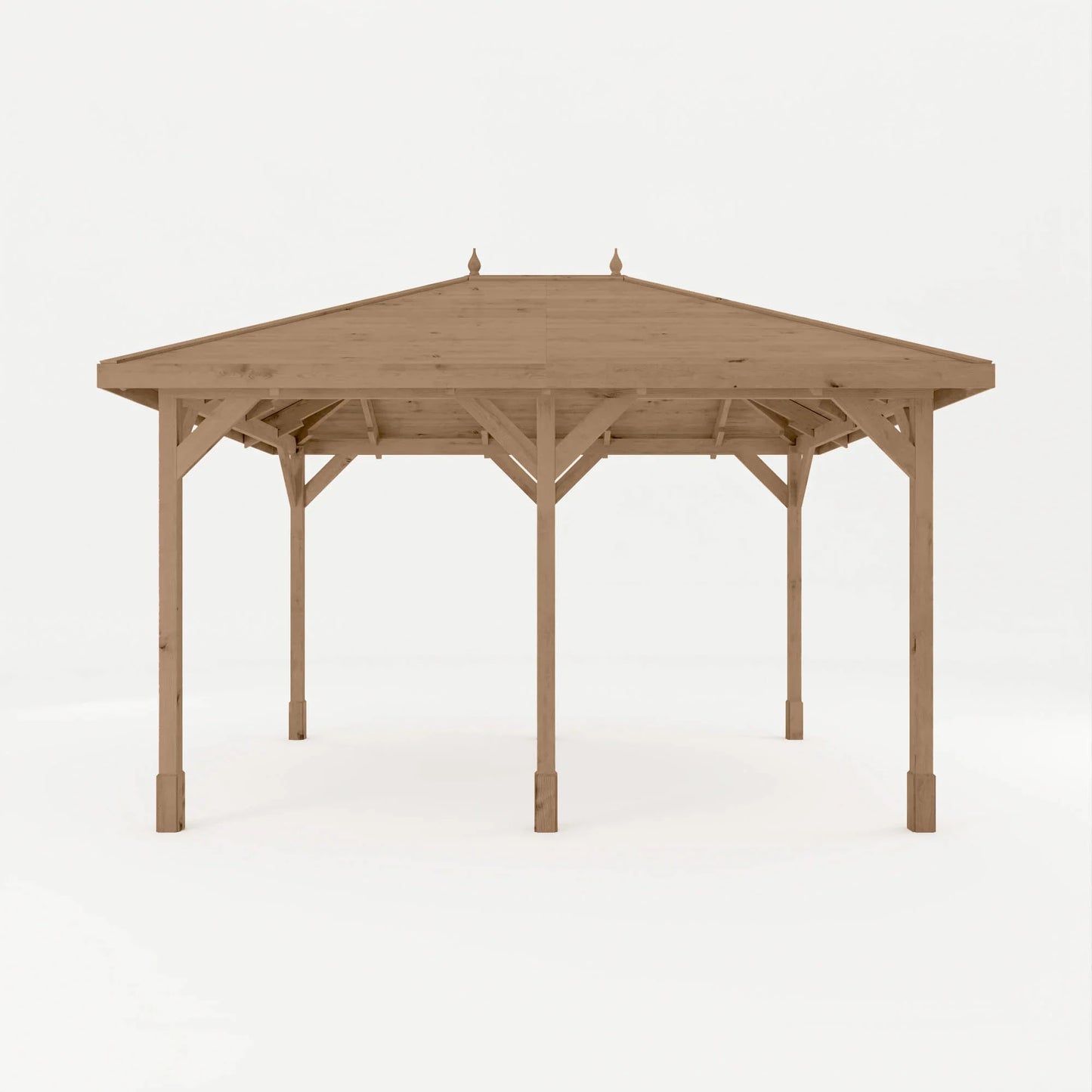 4m x 3m Pressure Treated Gazebo with Tongue & Groove Roof