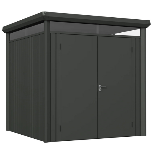 7 x 7 Pent Metal Garden Shed